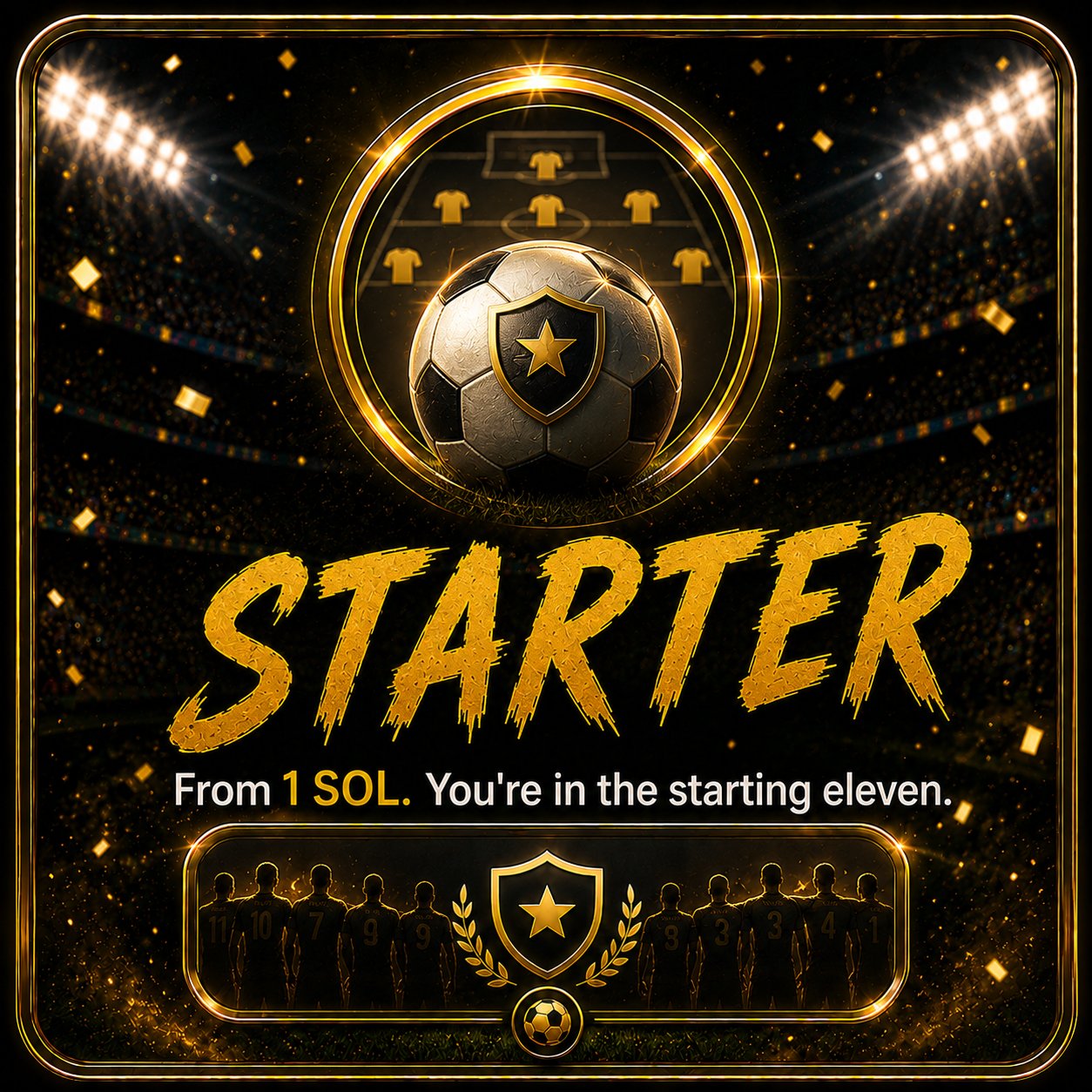 Starter — from 1 SOL